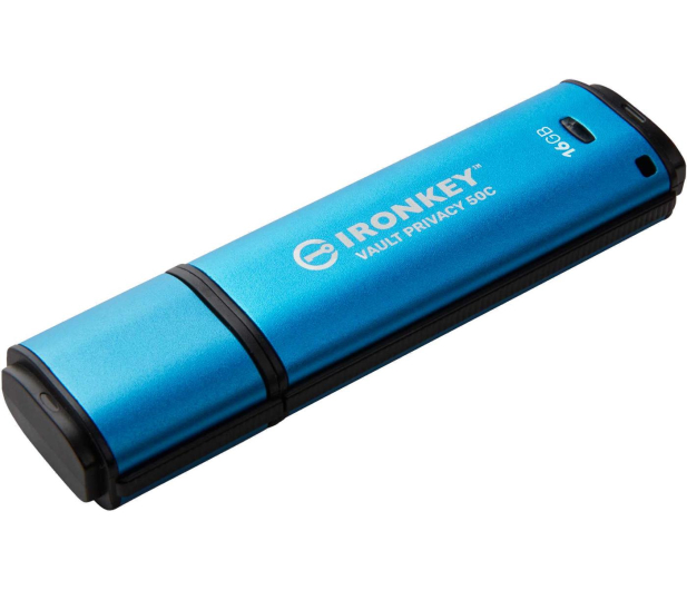 Kingston 16GB IronKey Vault Privacy 50C AES-256 FIPS 197 USB-C - 1108851 - zdjęcie 2